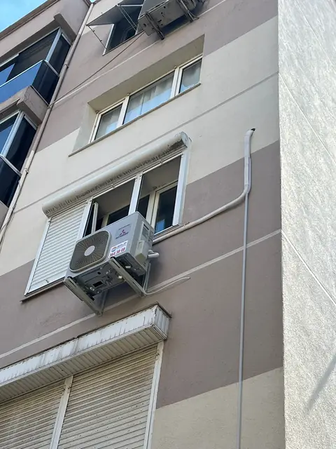 Split klima dış ünite uygulaması - Galip Klima