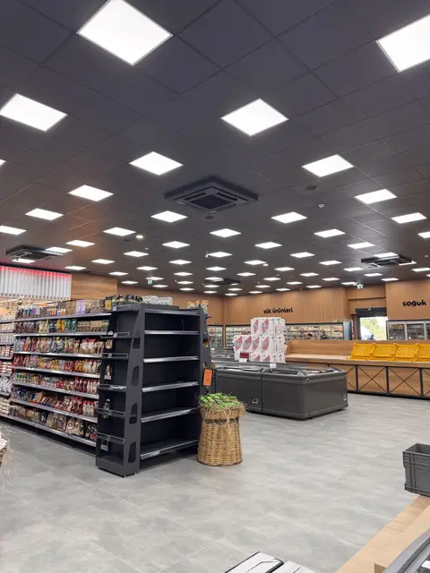 Gürmar Market VRF klima sistemi uygulaması - Galip Klima