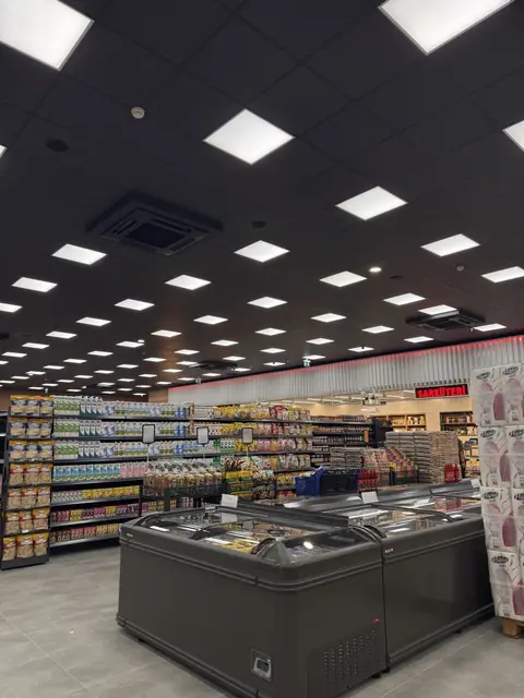 Gürmar Market VRF klima sistemi uygulaması - Galip Klima